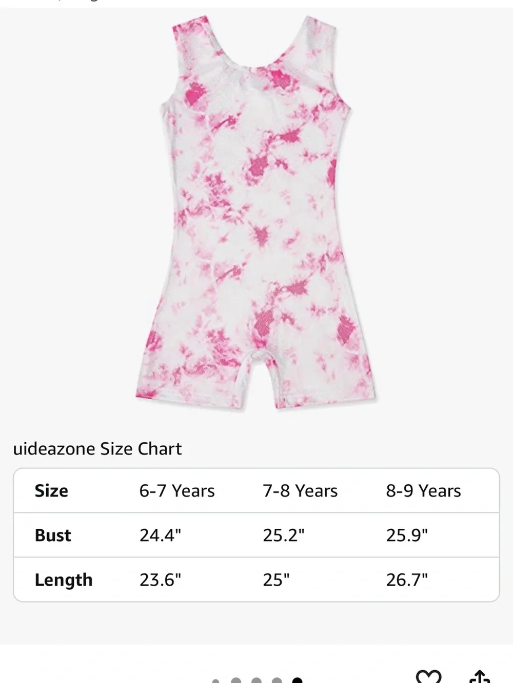 3 for $10 Girls Gymnastics Leotard